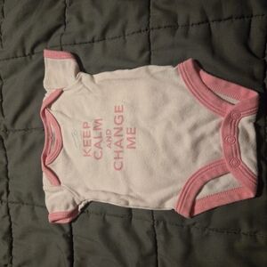 Pink Baby Onesie